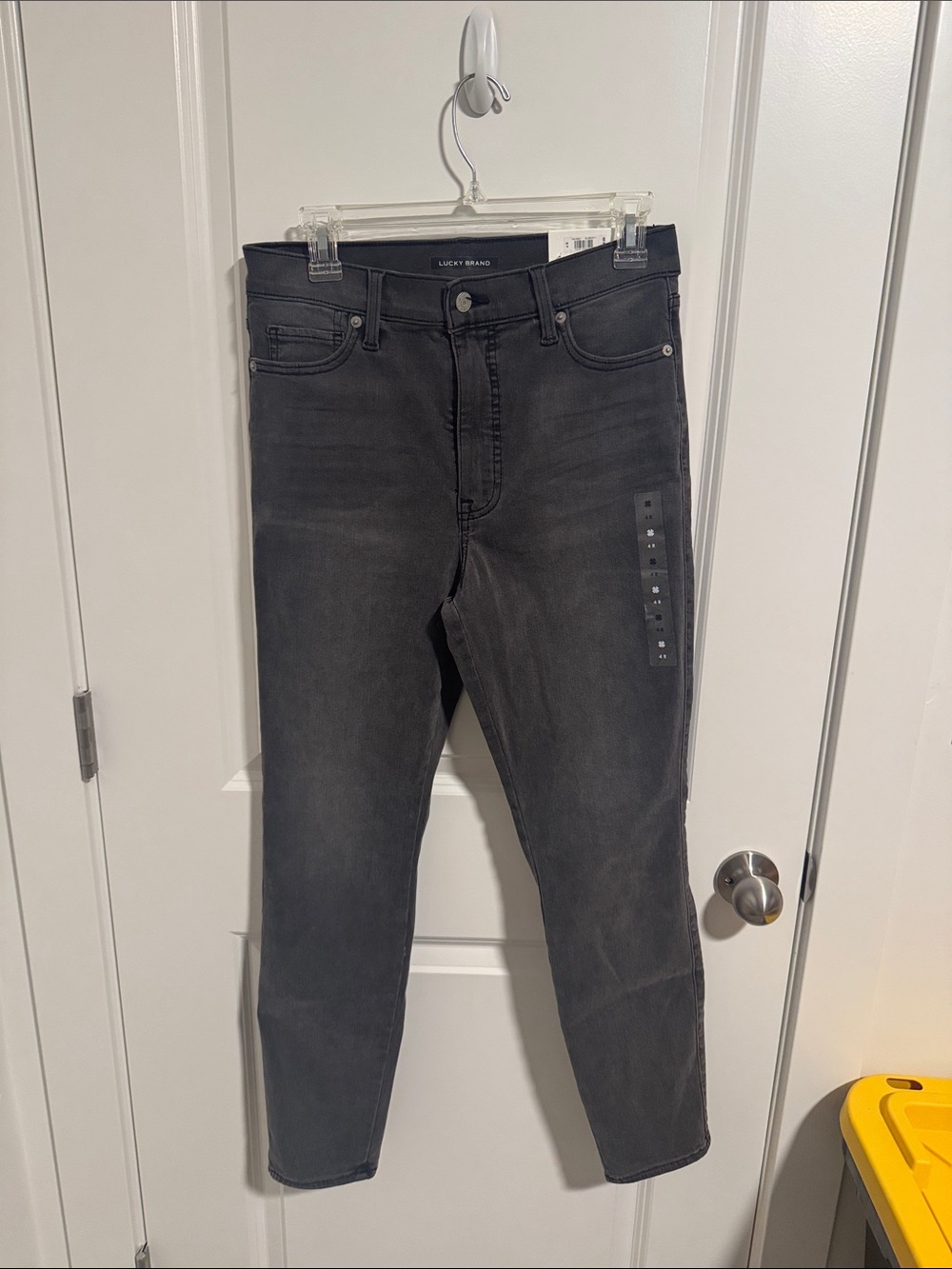 Lucky Brand Women's Charcoal Skinny Jeans